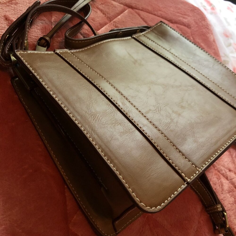 Simply Noelle Crossbody handbag Faux Leather Beige
